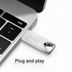 Geonix 16GB USB 2.0 Pendrive, Keyring Design, Silver, 5-Year Warranty - Image 2