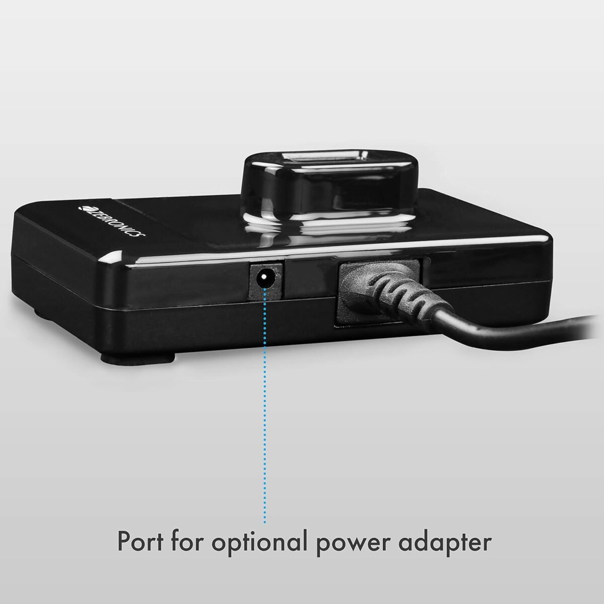 ZEBRONICS Zeb-100HB 4-Port USB Hub - Plug & Play, Black - Image 2