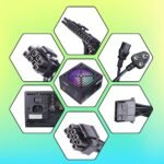 ZEBRONICS ZS500 500W Power Supply - RGB Fan, 3 SATA, 12V 28A, OVP & SCP - Image 3