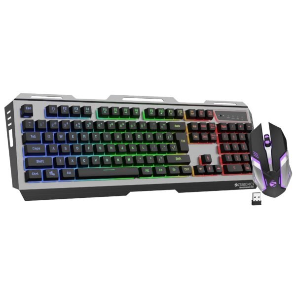 ZEBRONICS TRANSFORMER PRO Wireless Gaming Keyboard & Mouse Combo