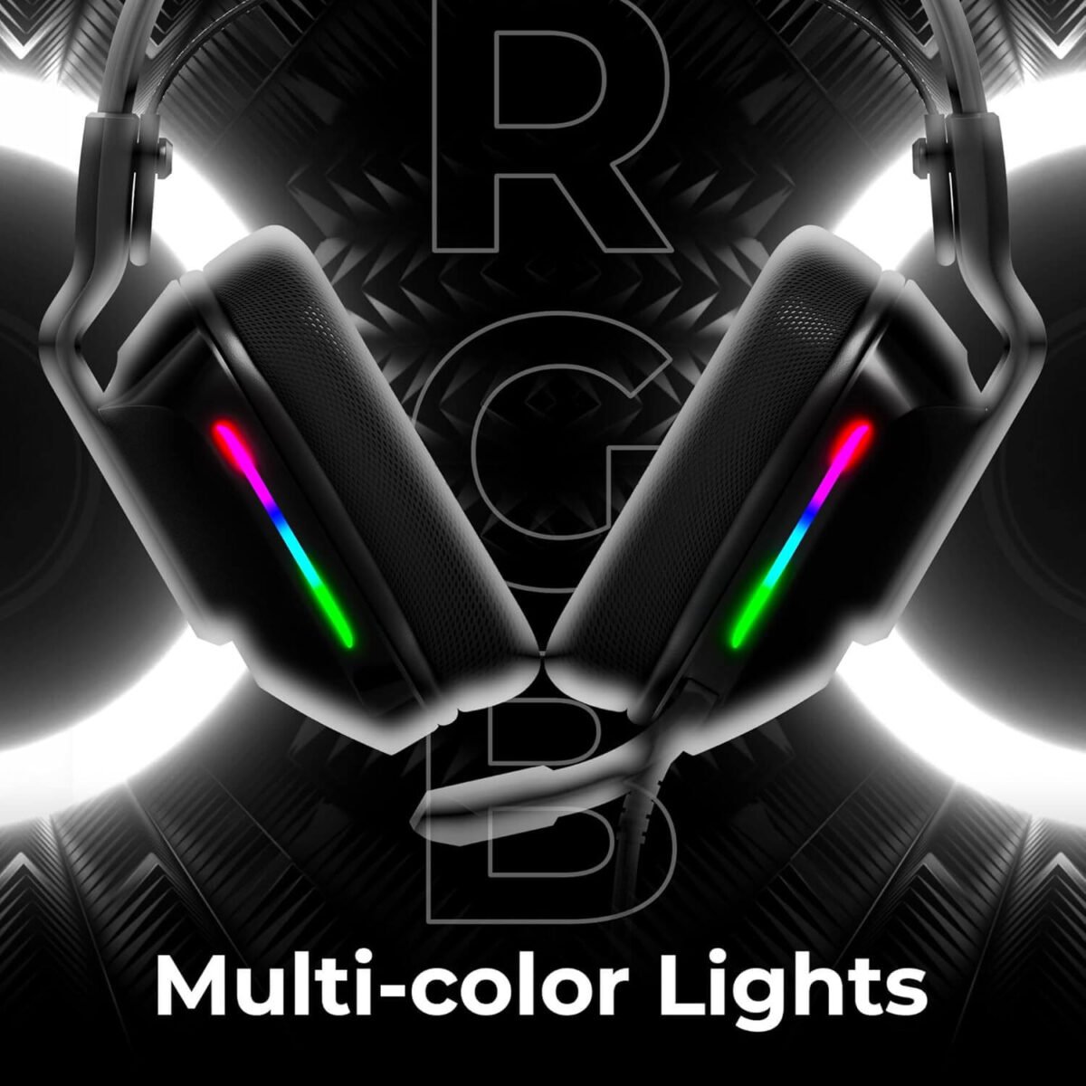 ZEBRONICS Havoc Gaming Headphone - Dolby Atmos, 50mm Drivers (Black) - Image 3