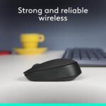 Logitech M170 Wireless Mouse – 2.4GHz Optical Mouse with USB Nano Receiver, 3 Buttons, Black - Image 8