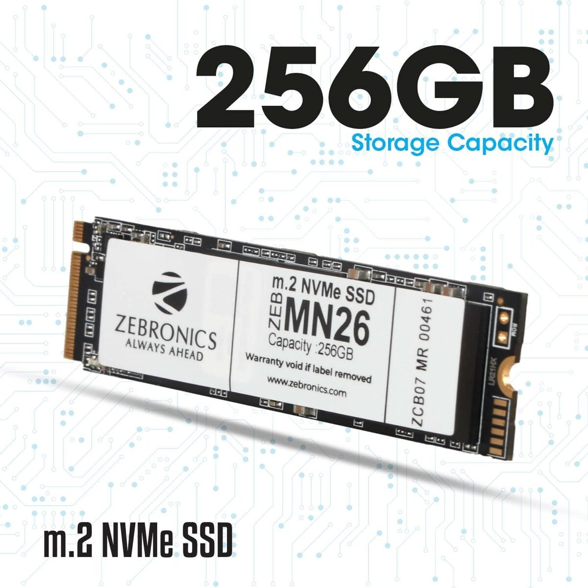 ZEBRONICS ZEB-MN26 256GB M.2 NVMe SSD PCIe Gen3 - Image 3