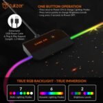 Tukzer RGB Gaming Mouse Pad - Large Extended Soft LED Mouse Pad - Image 2