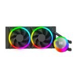 Ant Esports ICE Chroma 240 ARGB Liquid Cooler with CPU Temperature Display, 240mm AIO, Intel & AMD Socket Support