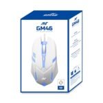 Ant GM46 Wired Optical Gaming Mouse White – 2400 DPI RGB USB Gaming Mouse for PC & Laptop - Image 8