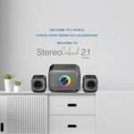 FINGERS StereoCuboid 2.1 Channel Multimedia Speaker Bluetooth AUX RGB 13W - Image 4