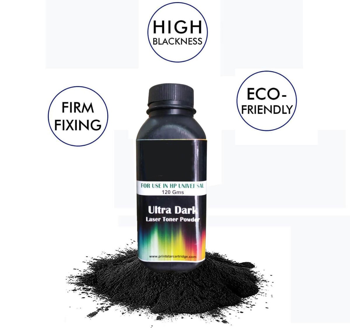 Ultra Dark Toner Powder  - 12A Compatible (Pack of 3) - Image 6