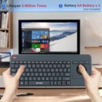 Ant Esports WK100 2in1 Wireless Bluetooth Keyboard with Touchpad for TV Windows Android Chrome OS Laptop Tablet Black - Image 5