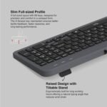 FINGERS ImperialCombo-D2 Wired Keyboard & Mouse Combo (Slim Design, Scissor Keys Laptop-Style Typing, Compact Size Layout, 1000 DPI, Windows | macOS | Linux Compatible), Jet Black - Image 6