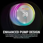 Ant Esports ICE Chroma 240 ARGB Liquid Cooler with CPU Temperature Display, 240mm AIO, Intel & AMD Socket Support - Image 7