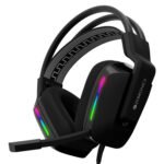 ZEBRONICS Havoc Gaming Headphone - Dolby Atmos, 50mm Drivers (Black)