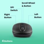 ZEBRONICS Zeb-Dash Plus 2.4GHz Wireless Mouse (1600 DPI) - Image 5