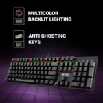 Ant Esports MK3200 V2 RGB Mechanical Gaming Keyboard - 104 Keys, Blue Switches - Image 4
