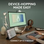 Logitech Pebble Mouse 2 M350s - Slim Bluetooth Wireless Mouse, Tonal Graphite - Image 5