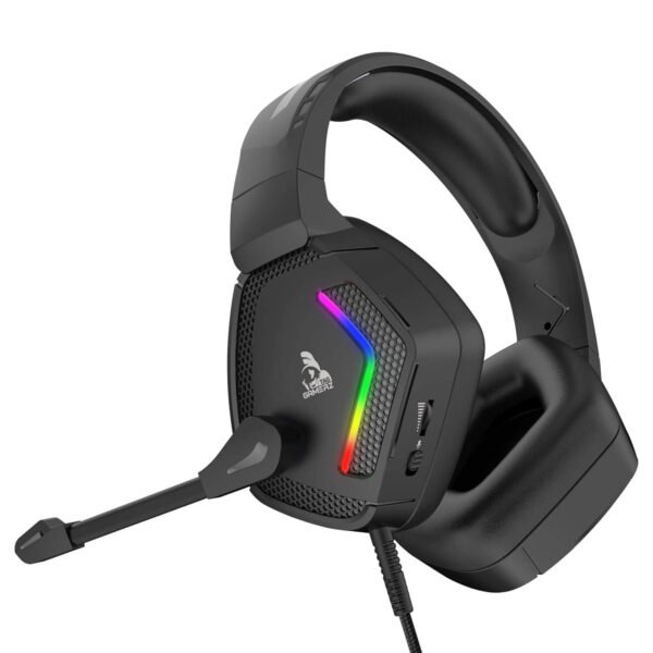 TAG Gamerz Victor RGB Gaming Headphone with 50mm Driver and Adjustable Mic