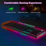 Ant Esports MK1850 Mechanical Gaming Keyboard - Red Switch, RGB Backlit, Hot-Swap - Image 2