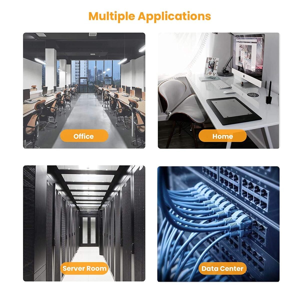 Terabyte 5 Meter CAT6 Ethernet Cable RJ45 High-Speed Patch Internet Cable (Multi Color) - Image 3