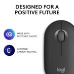 Logitech Pebble Mouse 2 M350s - Slim Bluetooth Wireless Mouse, Tonal Graphite - Image 6
