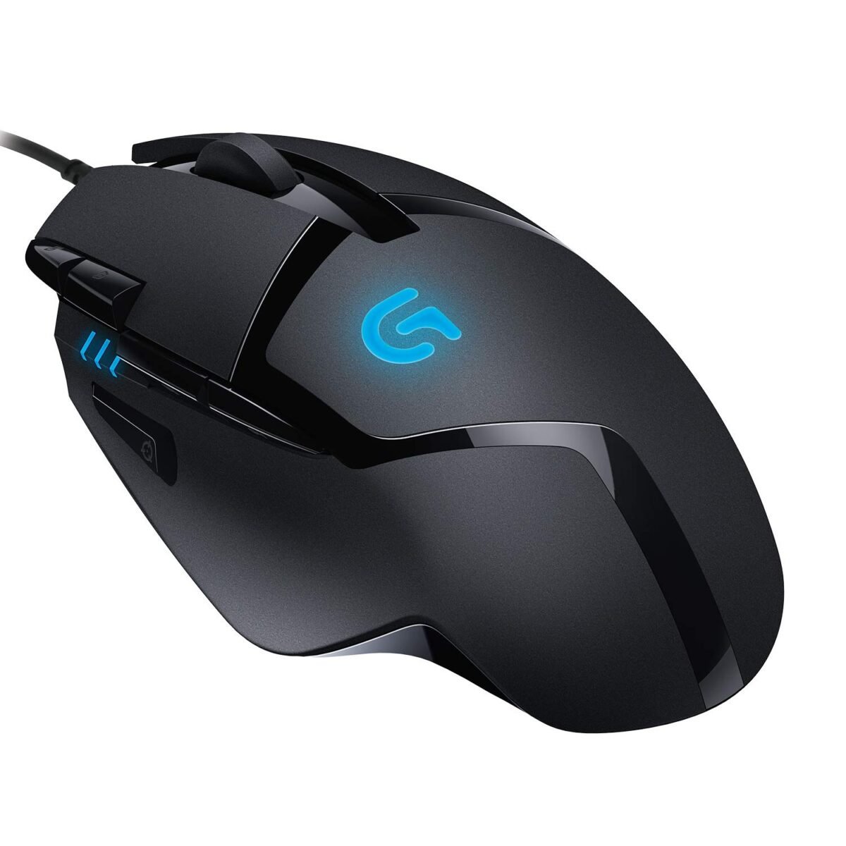 Logitech G402 Hyperion Fury USB Wired Gaming Mouse - 4,000 DPI, 8 Programmable Buttons, Black - Image 2