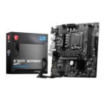 MSI B760M Bomber WiFi Micro-ATX Motherboard, LGA 1700, DDR5 6400MHz, PCIe 4.0 x16, M.2 Gen4, 14th/13th/12th Gen Intel Core Support