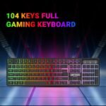 Ant Esports KM1650 Gaming Keyboard & Mouse Combo – Backlit Rainbow LED Keyboard & 3200 DPI Mouse (Black) - Image 5