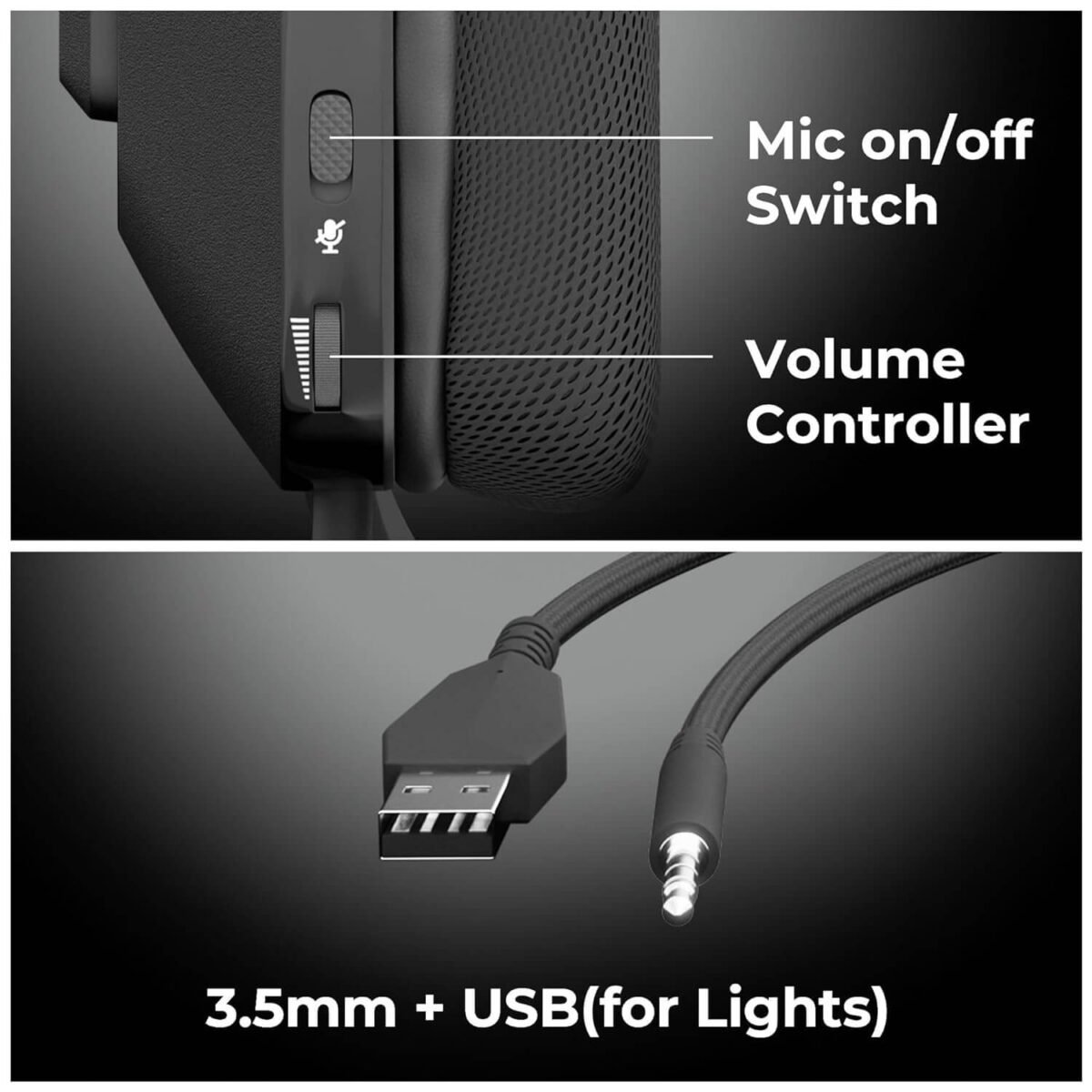 ZEBRONICS Havoc Gaming Headphone - Dolby Atmos, 50mm Drivers (Black) - Image 6