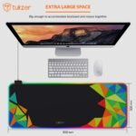 Tukzer RGB Gaming Mouse Pad - Large Extended Soft LED Mouse Pad - Image 3
