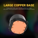 Ant Esports ICE-360 360mm RGB AIO CPU Liquid Cooler - Intel & AMD Support - Image 4