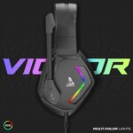 TAG Gamerz Victor RGB Gaming Headphone with 50mm Driver and Adjustable Mic - Image 4