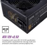 Cooler Master MWE 550 Bronze V2 Power Supply - Non-Modular, 80 Plus Bronze Certified - Image 7