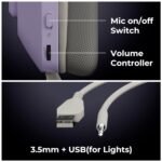 ZEBRONICS Havoc Gaming Headphone - Dolby Atmos, 50mm Drivers (Purple) - Image 5