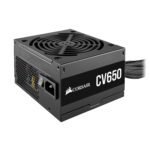 Corsair CV650 650W 80 Plus Bronze Non-Modular Power Supply - Black