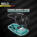 Zebion Bold Transparent Bluetooth Wireless Mouse Dual Mode RGB Blue - Image 5