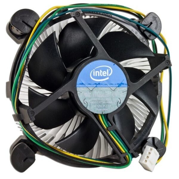 Intel Heatsink Fan Cooler for LGA1155/1151/1150/1200 CPUs (Black)