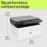 HP Laser MFP 1188a - Print Copy Scan, 21 ppm, USB 2.0, 150-sheet Tray, 100-sheet Output, B&W - Image 5