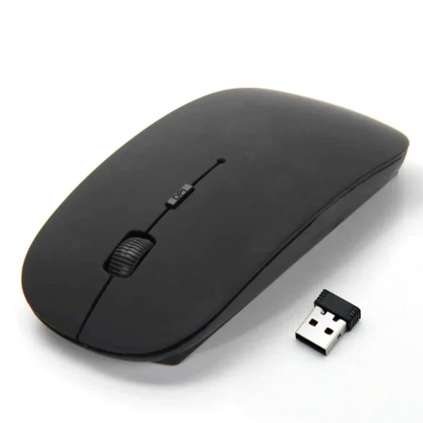 Cute Slim Wireless 2.4 GHz Optical Mouse Wireless Mouse for Laptop/PC/MAC/iPad Pro/Computer