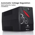 ZEBRONICS Zeb-U725 600VA UPS - Automatic Voltage Regulation, Black - Image 4