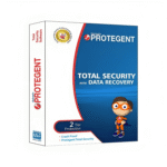 Protegent Total Security Antivirus Software 1 User 1 Year with Data Recovery, Email Delivery