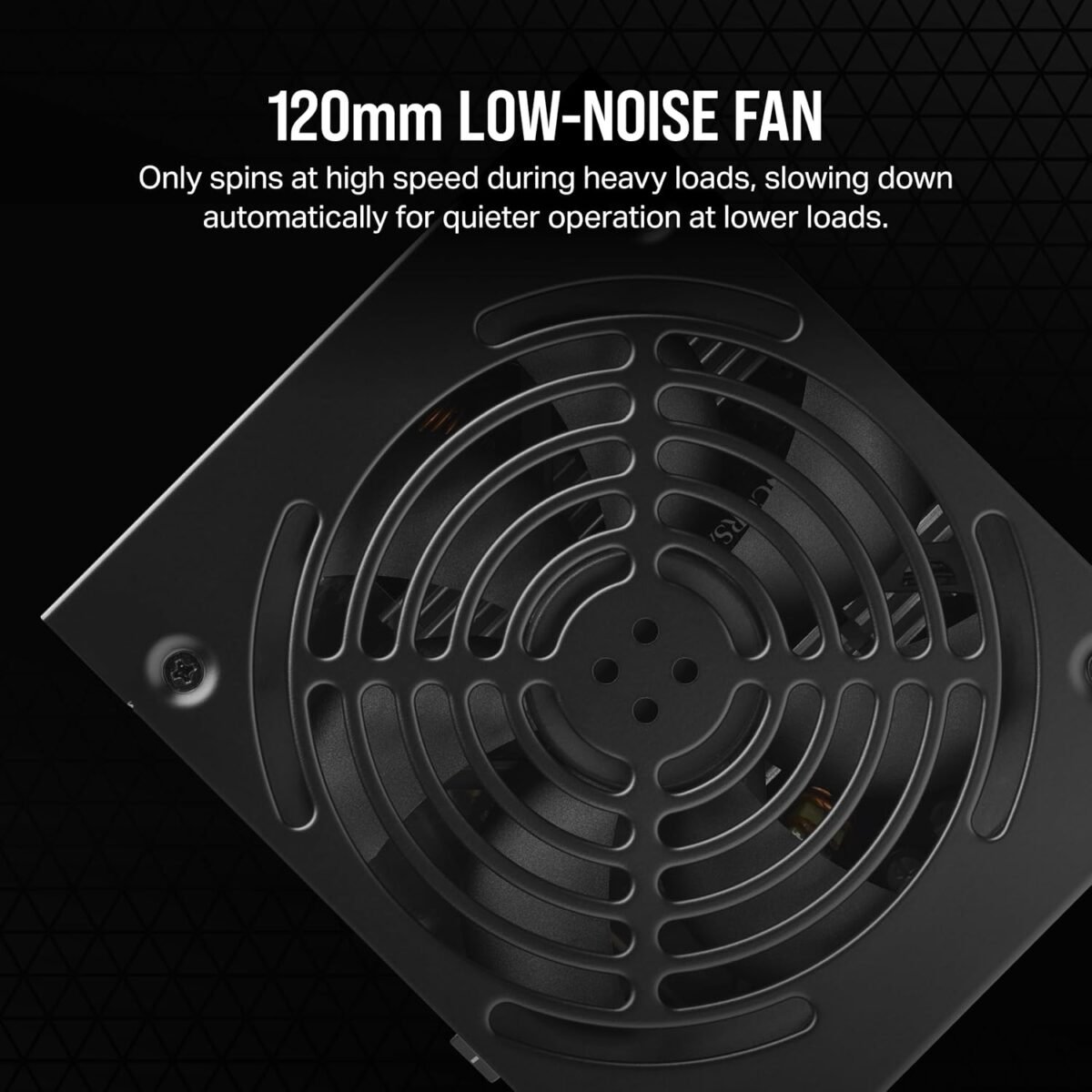 CORSAIR CX650 80 Plus Bronze ATX Power Supply - Low-Noise Fan, Compact, Black Sleeved Cables - Image 5