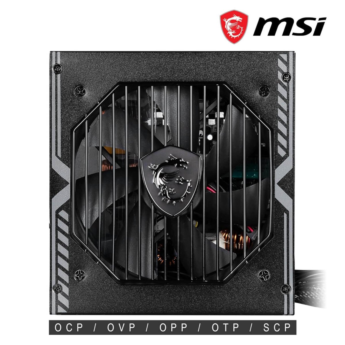 MSI MAG A650BN 650W Power Supply, 80 Plus Bronze Certified, 12V Single-Rail, DC-to-DC Circuit, 120mm Fan, Active PFC, Gaming PC PSU, 5-Year Warranty - Image 3