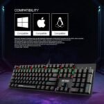 Ant Esports MK3200 V2 RGB Mechanical Gaming Keyboard - 104 Keys, Blue Switches - Image 5