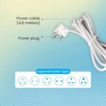 Zebronics Zeb PS5500 Plus Power Strip Spike 2500 Watts Extension Socket, 4.8m Wire, Universal Sockets - Image 6