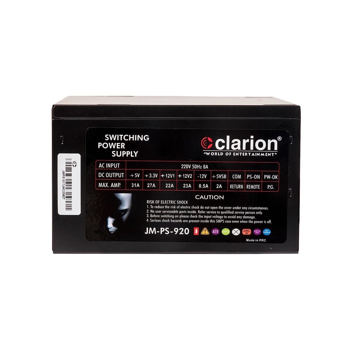 Clarion 800W SMPS Power Supply PSU JM-PS-920 - Image 5