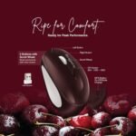 FINGERS CherryGrip Wireless Mouse 3-in-1 Bluetooth Rechargeable - Image 6