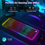 Ant Esports MK1850 Mechanical Gaming Keyboard - Red Switch, RGB Backlit, Hot-Swap - Image 4