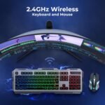 ZEBRONICS TRANSFORMER PRO Wireless Gaming Keyboard & Mouse Combo - Image 5