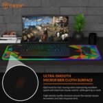 Tukzer RGB Gaming Mouse Pad - Large Extended Soft LED Mouse Pad - Image 7