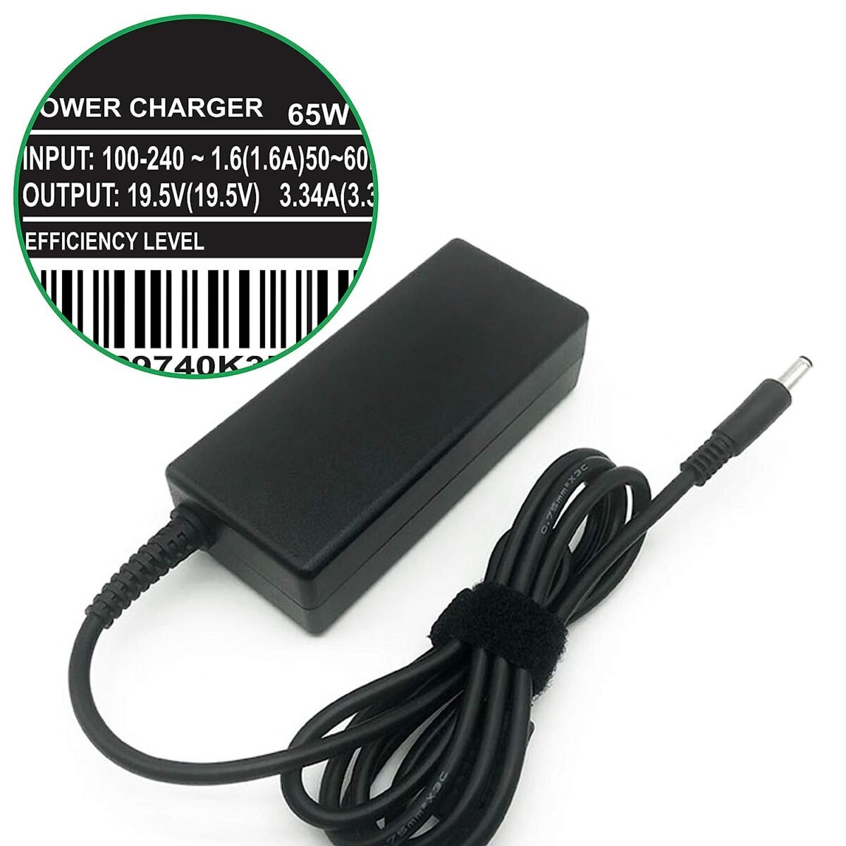 Dell 65W Laptop Adapter 19.5V 3.34A Black - Image 5