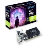 EVM GeForce GT 610 2GB DDR3 Graphics Card – VGA, HDMI, DVI (3-Year Warranty)